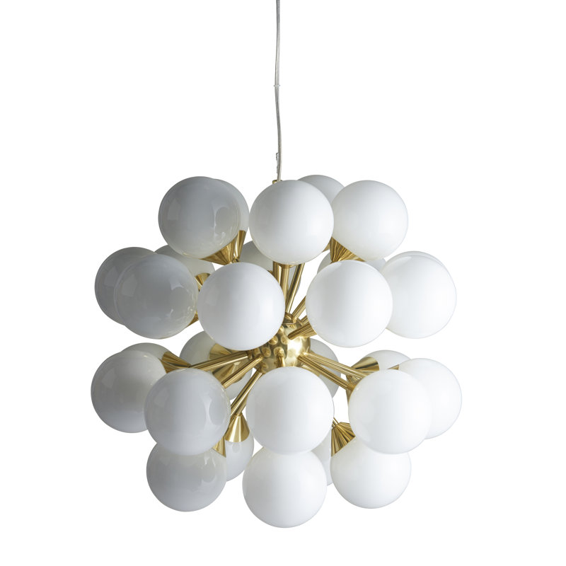 Jaxon 28 - Light Sputnik Chandelier, Gold