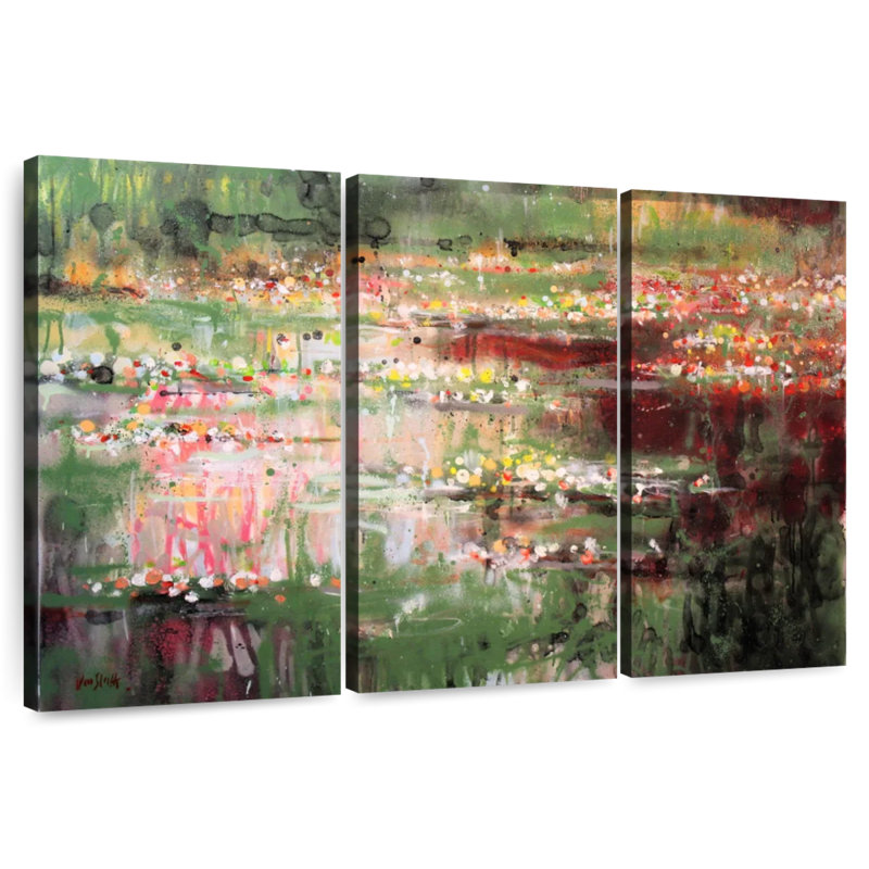 Avery Monet Monet Monet Rouge, H 24 po x l 38 po