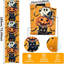 Halloween Table Runner 33 x 183cm, Painting Ghost Pumpkins Boo Table Runner, Halloween Table Decoration for Home Holiday Kitchen Dining Party Decor