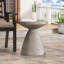 Outdoor Lightweight Concrete Side Table