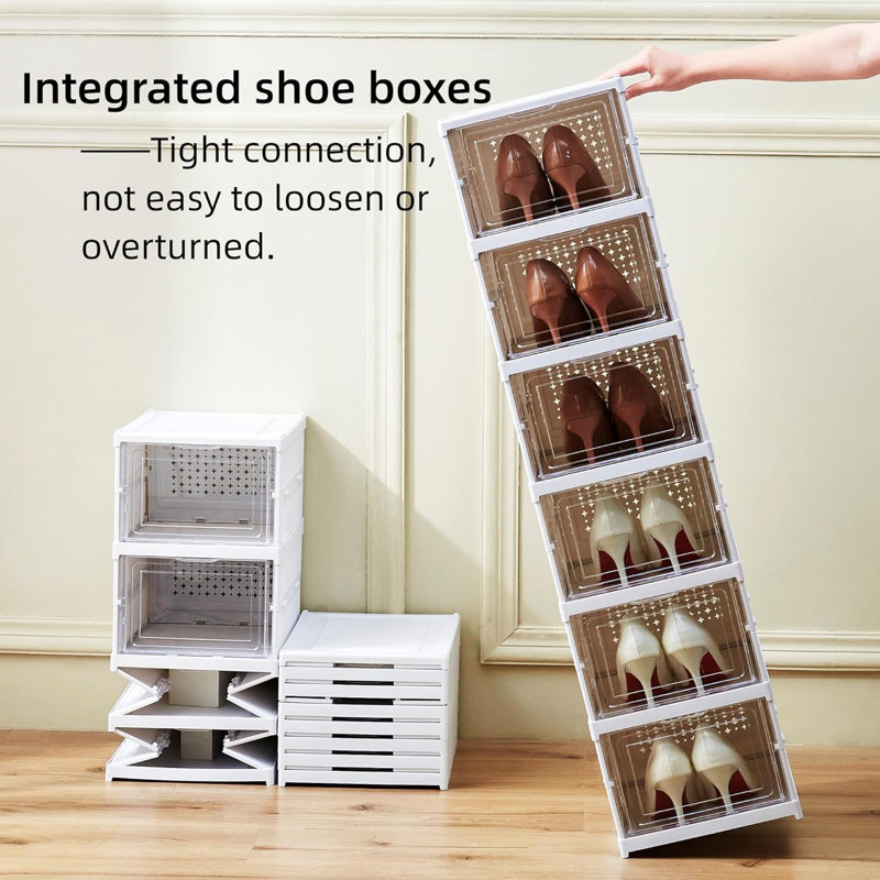 6-tier Foldable Shoe Storage Box