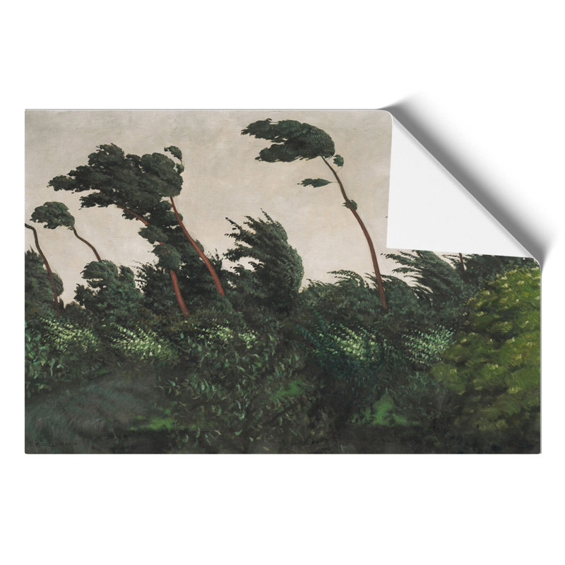 The Wind by Felix Vallotton - Frameless Print, 21cm H x 30cm W x 0.1cm D