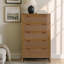 Solid Wood 77cm W 5 - Drawer Chest of Drawers-124314109
