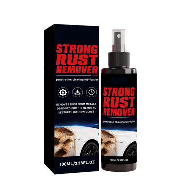 rust remover 100ML Car Rust Remover Spray Multi-Purpose Metal Rust Cleaner Automotive Wheel  Derusting Lubricant Spray