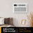10,000 BTU 230V Through-the-Wall Air Conditioner with Remote Control