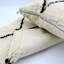 Housse de coussin géométrique carrée
