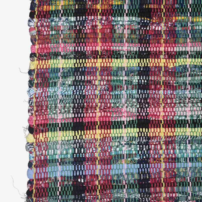 Follett Plaid Hand Woven Indoor / Outdoor Area Rug, Rectangle 75 x 135cm