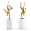 2 Piece Handstand Figurine Set