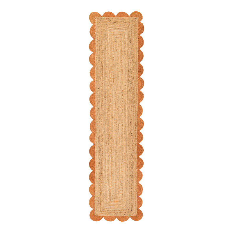 Cosner Hand Braided Area Rug, Runner 2'7" x 10'