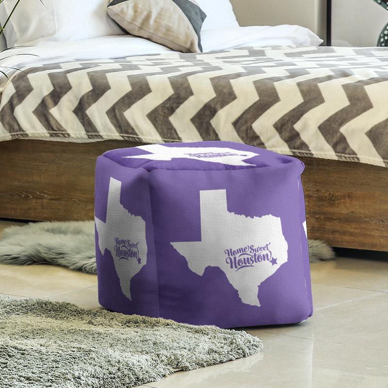 Repose-pieds cube sports houston texas, Mauve