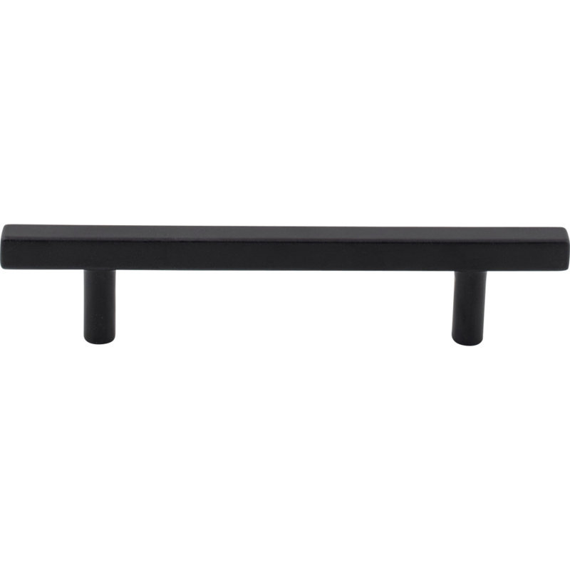 Dominique Bar Pull, Matte Black, 3 3/4"
