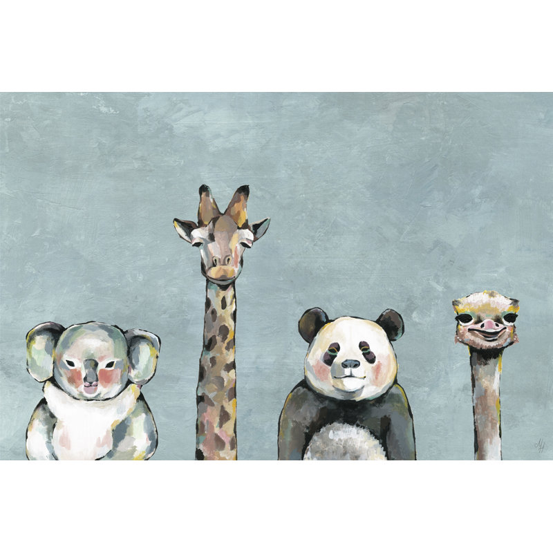 Tylor Chubby Bubbly - Print on Canvas, 101cm H x 152cm W x 3.81cm D