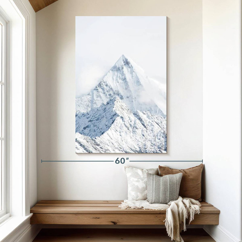 Alvord Snowy Mountain Summit, 51" H x 34" W
