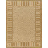 Altenwald Machine Woven Polypropylene Indoor / Outdoor Area Rug in Tan