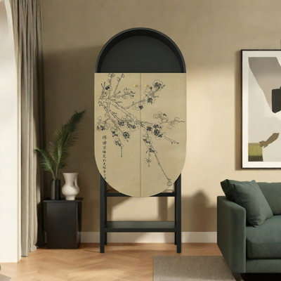 Multi-Functional Large-Capacity Sideboard