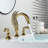 Widespread 2-handle Bathroom Faucet