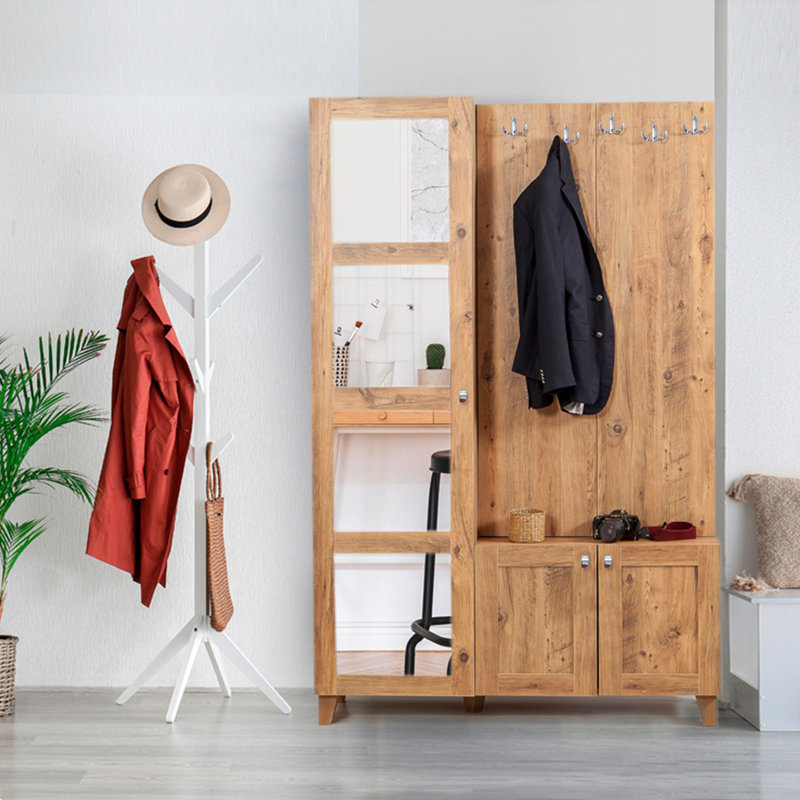 Portemanteau avec rangement pour chaussures Delph