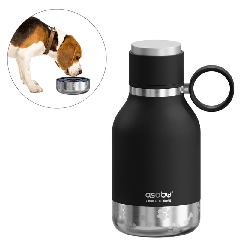 Asobu 975ml Double Wall Insulated Stainless Steel Water Bottle