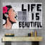 Banksy Life is Beautiful Billie Holiday Graffiti & Street Art Célèbre Pop Moderne Urbain Multicolore-97558952-97558953-119460990