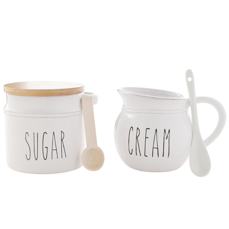  Sugar Pot and Cream Jug