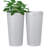 Tall Self-Watering Planters for Outdoor Plants, 24 Inch Round Planter Pots with Drainage Holes for Indoor Outdoor Garden & Patio-1218826376