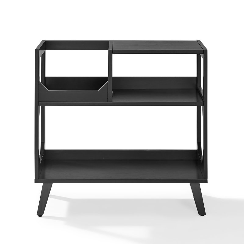 Console de rangement pour disques Barajas, Noir