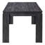 Table de salle à manger 36 "noire-1685996094