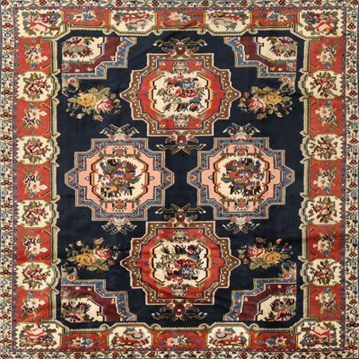 Bertrame Floral Indoor Rug