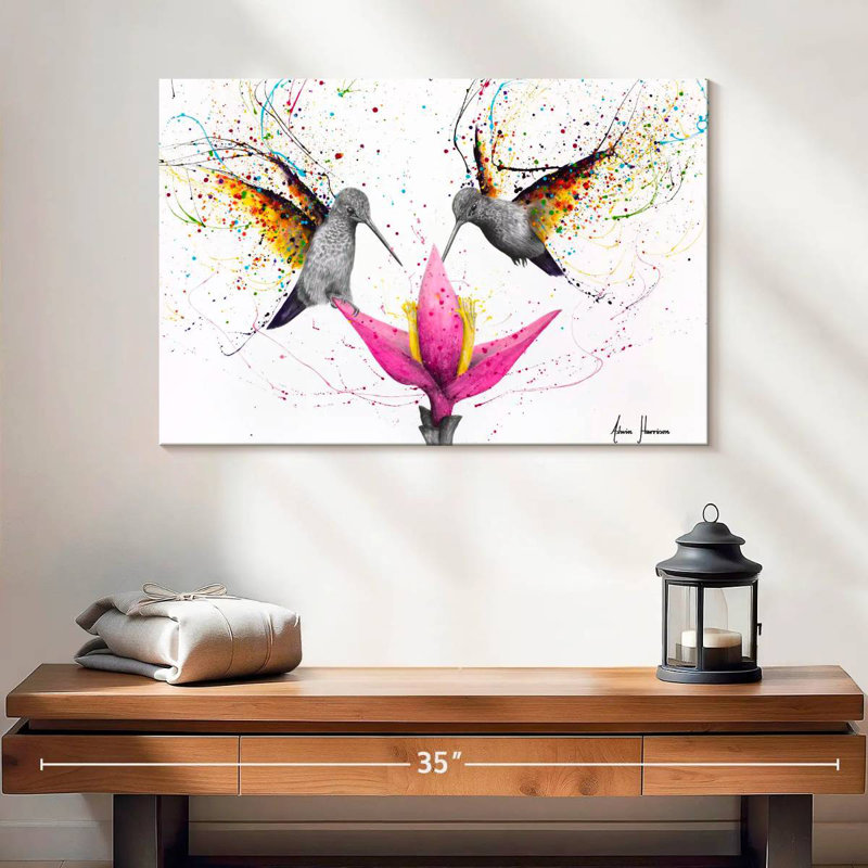 Friendship Hummingbirds, H 16 po x l 24 po