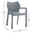 Adrian Stacking Patio Dining Armchair-463204978