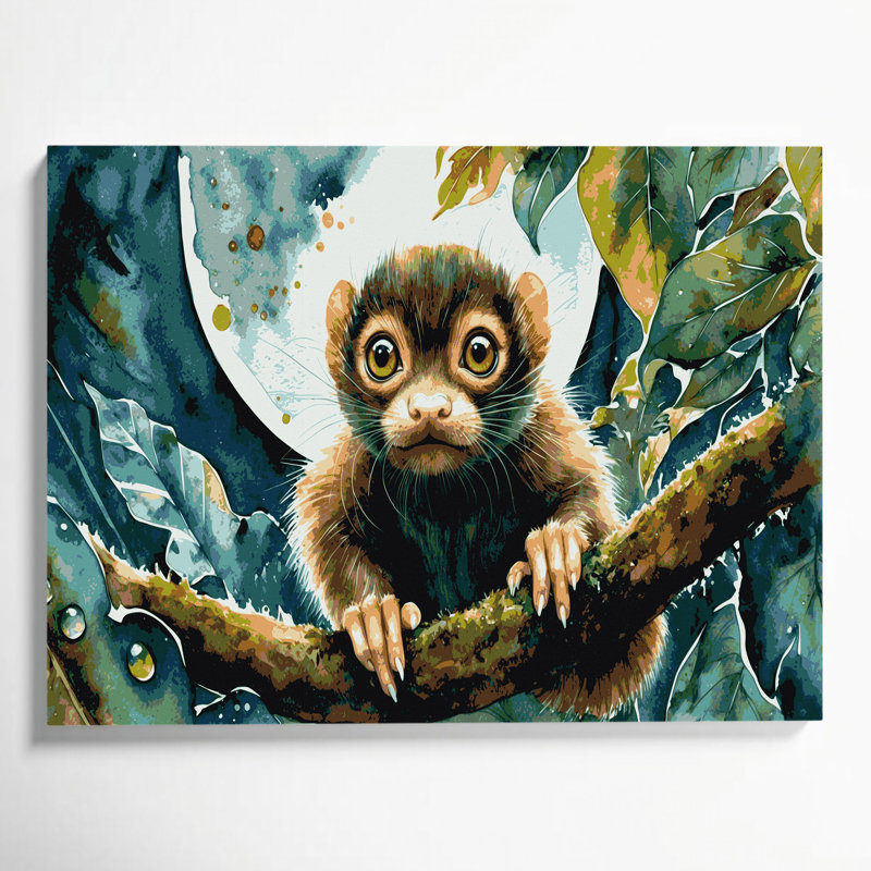 Art mural sur toile Wildlife Tarsier