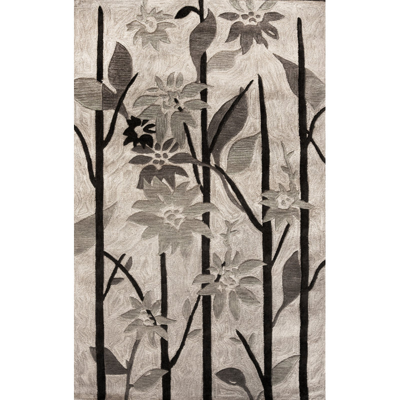 Tapis beige / gris Keisha Sara, Rectangle 7 pi 7,2 po x 9 pi 6 po