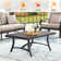Rectangular Metal Outdoor Coffee Table