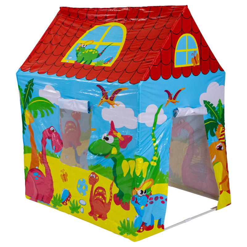 Maisonnette en vinyle 43 po pour enfants Dinosaurs