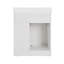 Meuble-lavabo 30 po avec lavabo simple, meuble-lavabo sous-comptoir Farmhouse avec portes de grange coulissantes et 2 tiroirs, meuble-lavabo autoportant, blanc