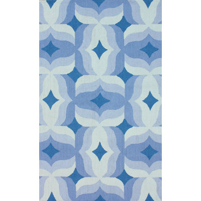 Tapis bleu Oneil Lydia