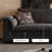 Black Polyester Modular Sofa cushion Loveseat