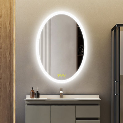 Miroir à DEL sans cadre Brue