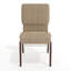 Chaise d'égelier en tissu avec support pour livres Mikolaj-2064065295