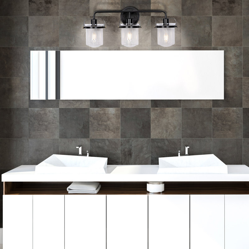 Georgetown 3 - Light Dimmable Vanity Light, Brushed Nickel
