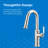 Kinzie Single Handle Pull-Down Prep Faucet-53750106