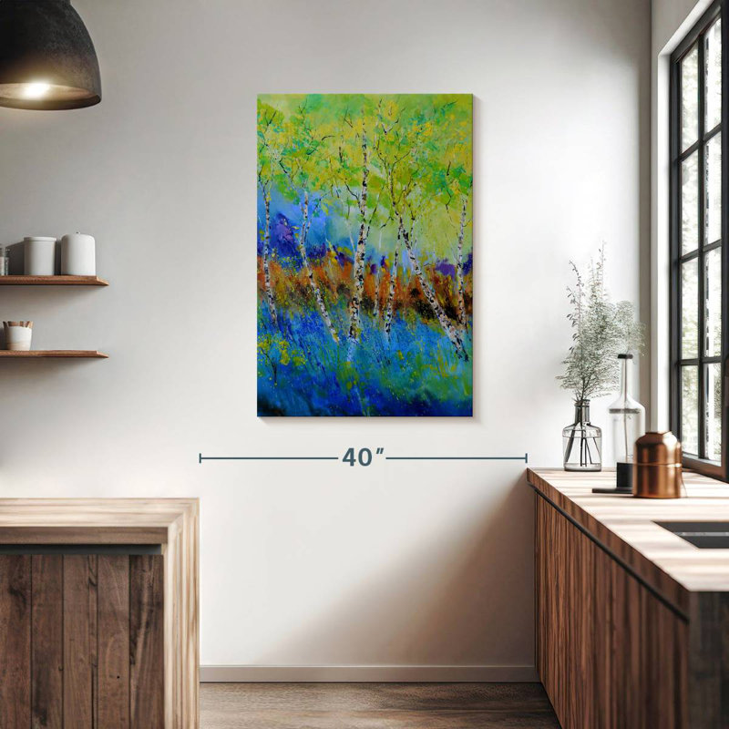Avery A Few Aspen Trees, H 39 po x l 26 po