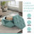 Velvet Polygon Diamond Seating - Spacious Storage For Bedroom And Home Use, 34"L X 30.5"W 13.5"H Multi Functional Comfortable Living Room,-1005568681