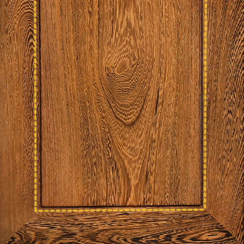 Solid Wenge  Wood Console Table, 32.3" H x 47.2" W x 16.5" D
