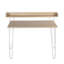 Shoshone Metal Base Writing Desk-41392305