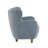 Reshami Wing Back Fabric Upholstered Accent Chair-665163224