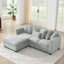 Canapé-lit modulaire rembourré Corduroy-106911623