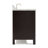 Cambridge 49'' Single Bathroom Vanity with Carrara Marble Top-1033433602