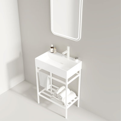 Versatile Bathroom Vanity With Advanced Storage And User-Friendly Design