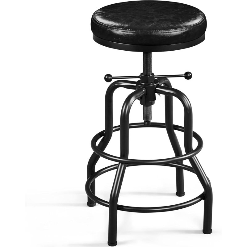 Tabouret de bar industriel en métal